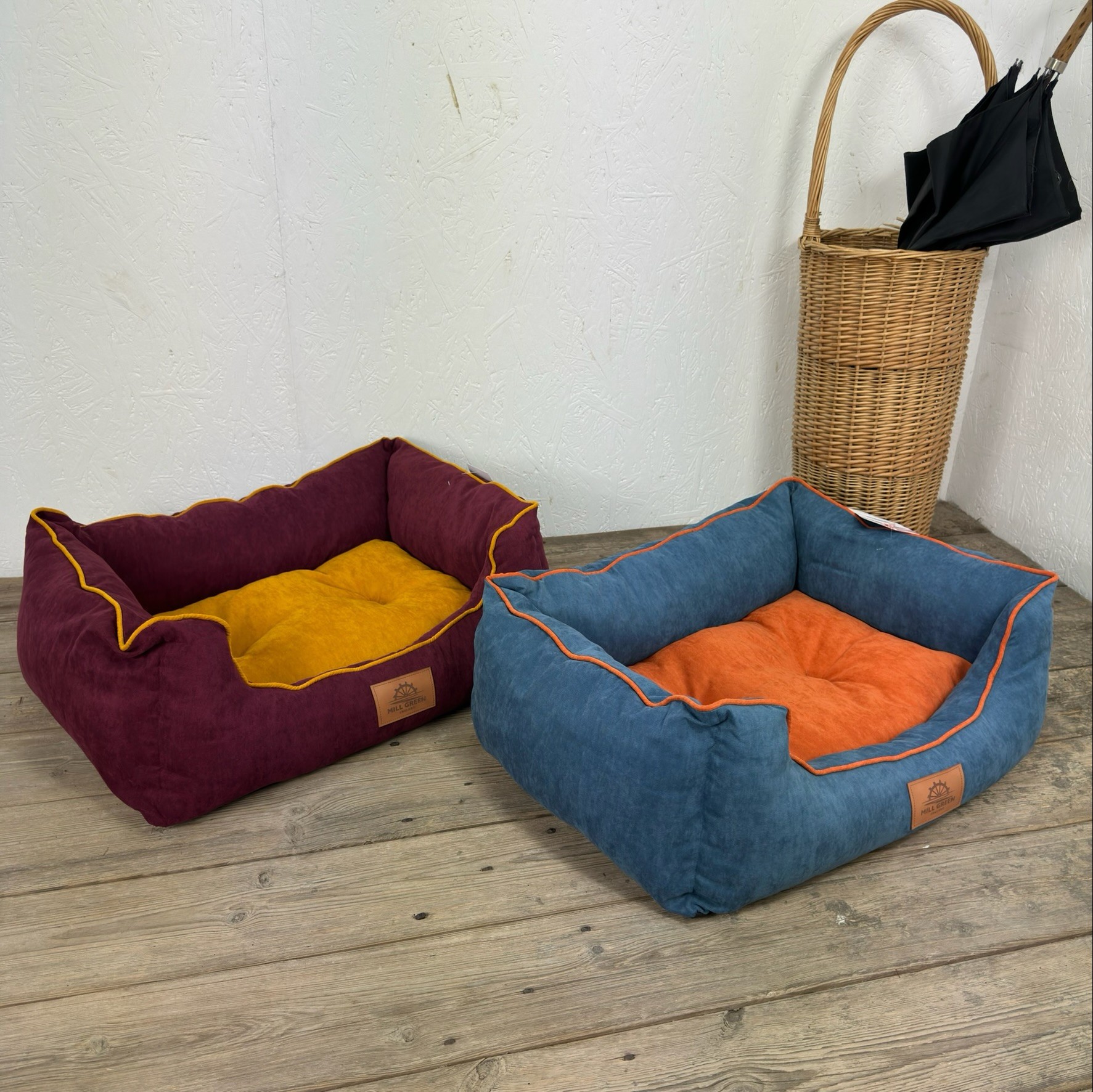 New eco-friendly colourful pet beds!